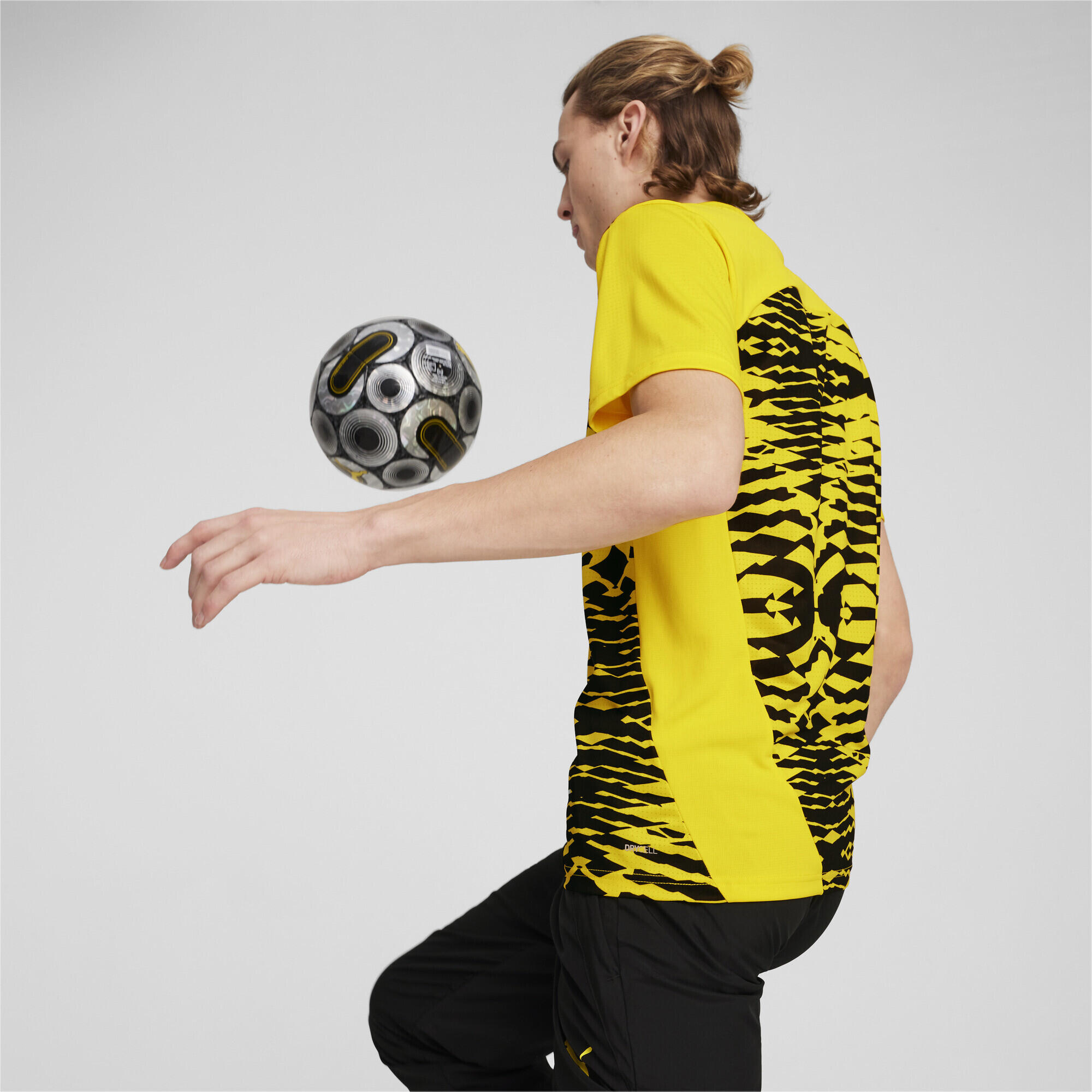 Maglia pre-partita Borussia Dortmund a maniche corte da uomo PUMA 5/7