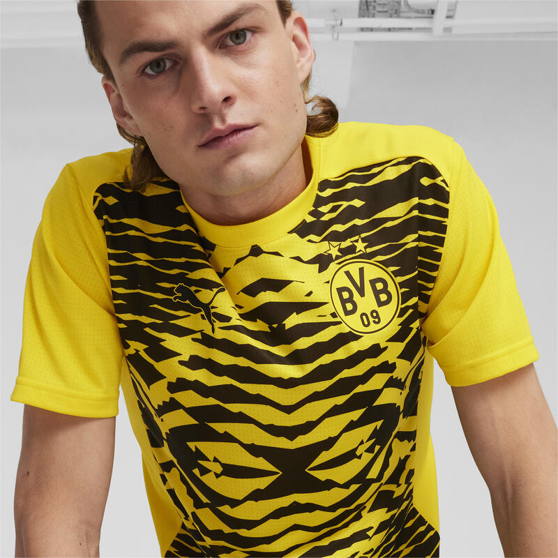 Borussia Dortmund Pre-match rövid ujjú mez Férfiak PUMA Faster Yellow Black