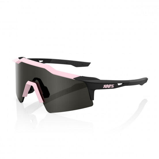 100% Glasses Speedcraft SL - Soft Tact Desert Pink - Smoke Lens