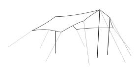 Tarp Outwell Canopy Tarp L - grey 4/7