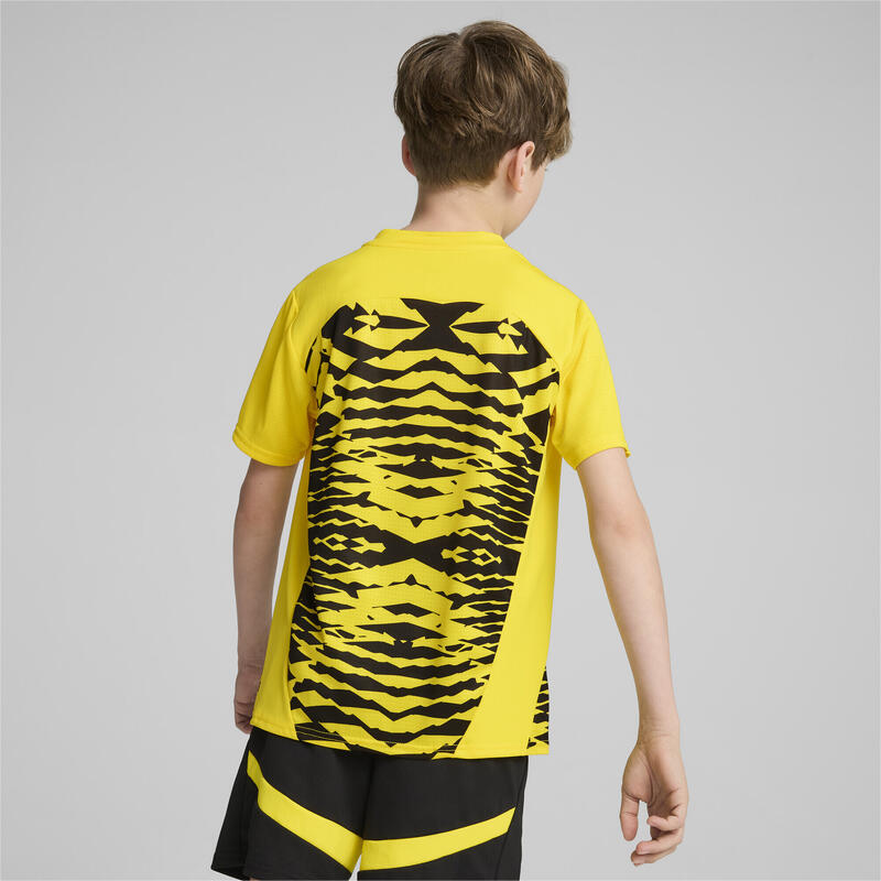 Borussia Dortmund prematch-shirt met korte mouwen voor jongeren PUMA