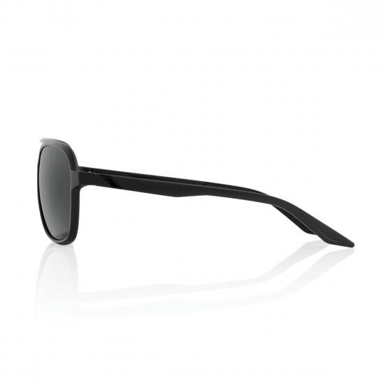 Lunettes Kasia Matte Black-Black Mirror