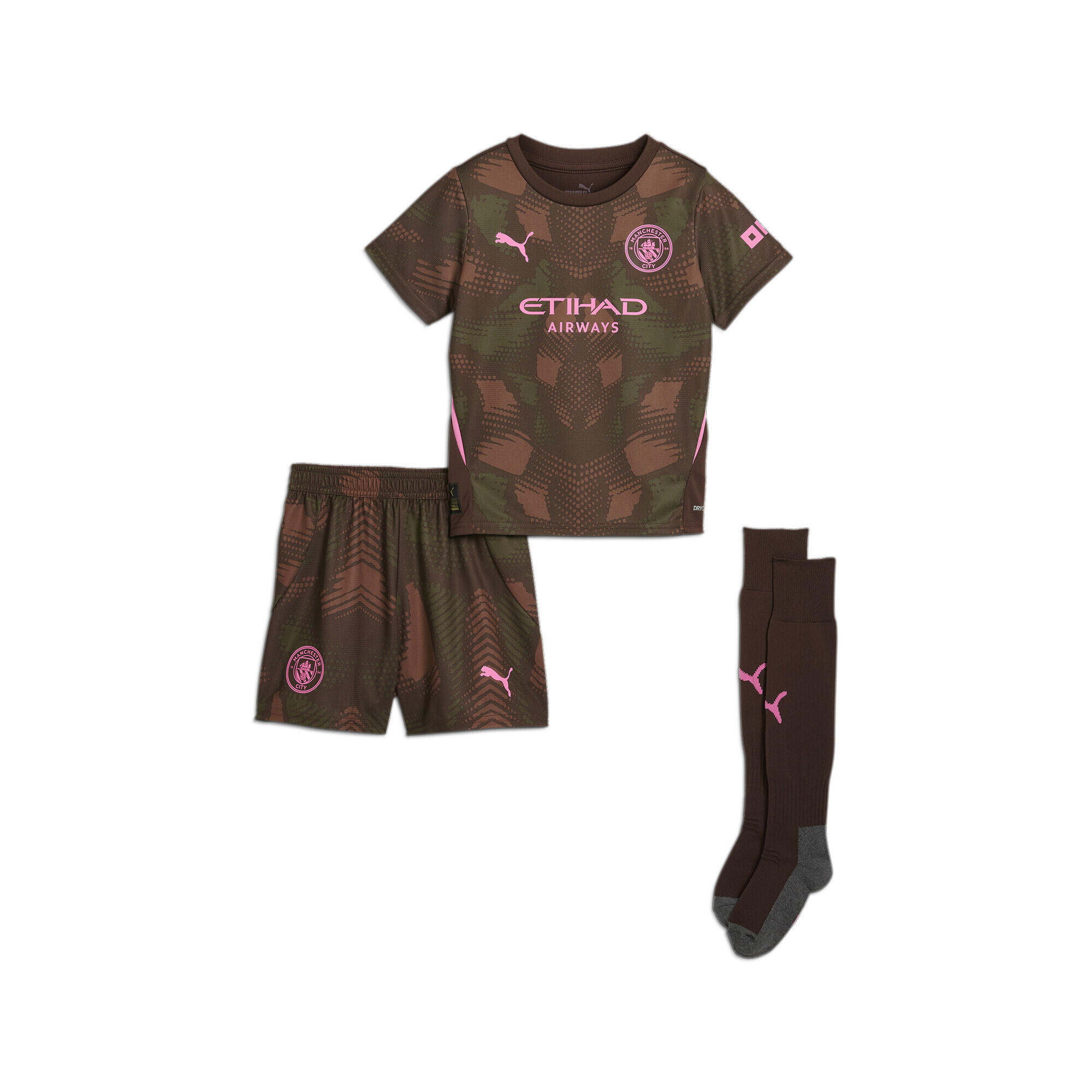 Minikit de gardien de but à manches courtes 24/25 Manchester City Enfant PUMA 2/4
