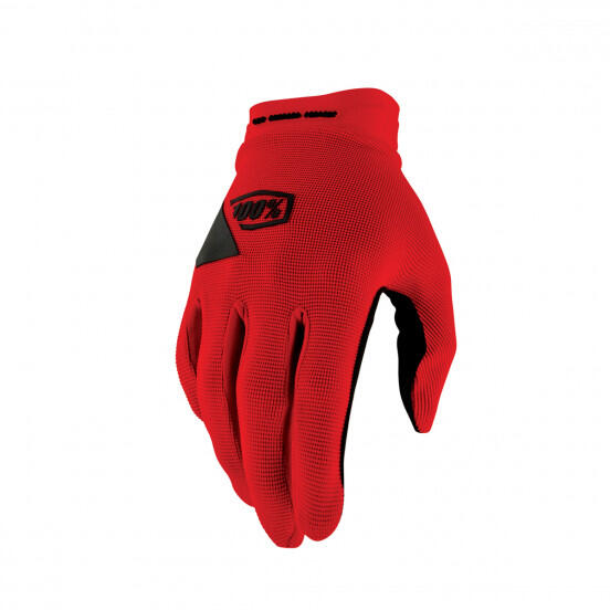 100% RIDECAMP GEL Gloves Red - Bike MTB Cycling