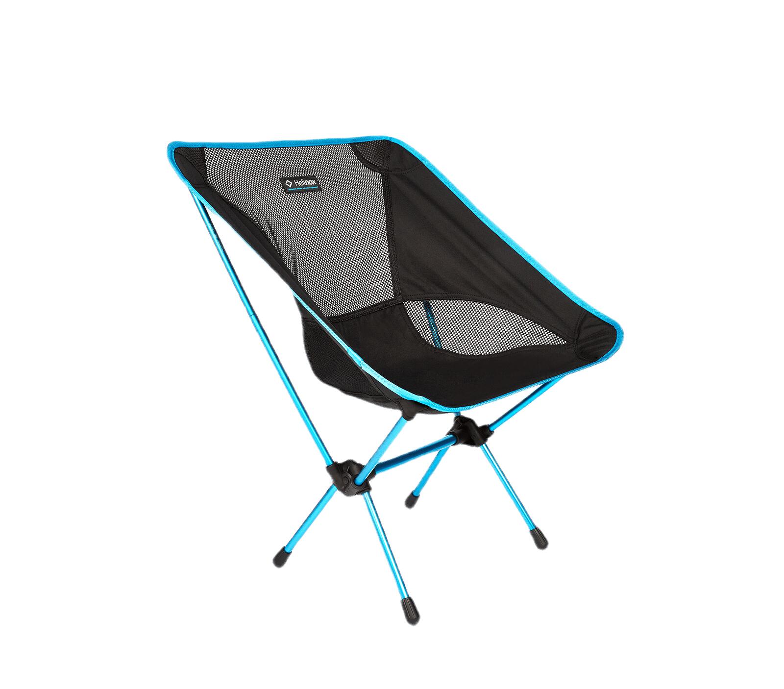 Chaises compactes/légères Noir/Cyan Bleu 4/5