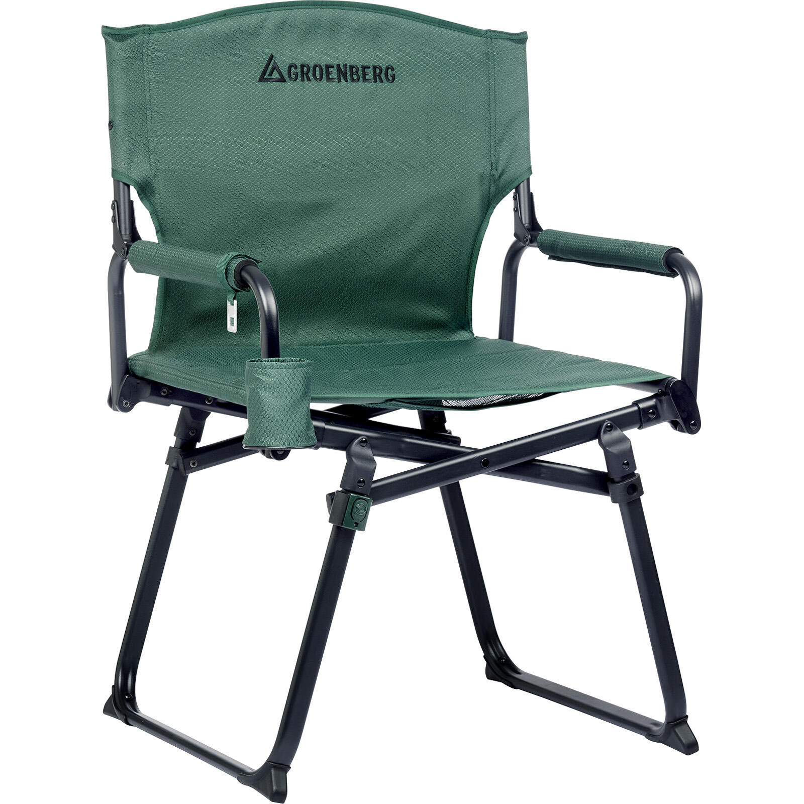 Groenberg - Chaise De Camping Lagom Pliable Pliante Régie Outdoor 130kg - Chaise - Vert - Taille Unique - Decathlon