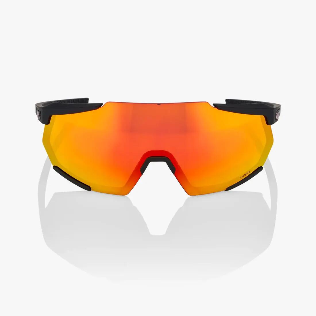 RACETRAP 3.0 - Soft Tact Black - HiPER Red Multilayer Mirror Lens 2/3
