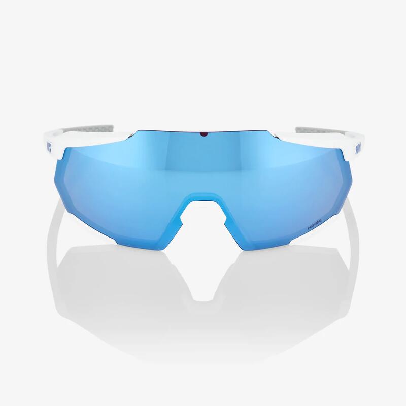 Brille Racetrap 3.0 Matte White-HiPER Blue