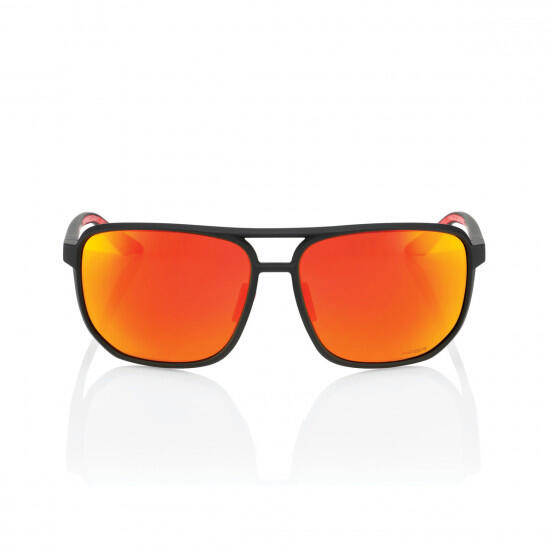 KONNOR - Soft Tact Black - HiPER Red Multilayer Mirror Lens 2/3