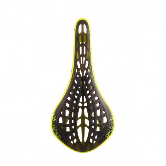 TIOGA Saddle Spyder Stratum Titane Neon Yellow 2/2