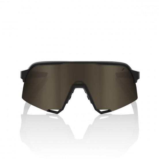 Brille S3 Soft Tact Black-Soft Gold Mirror Lens 2/5