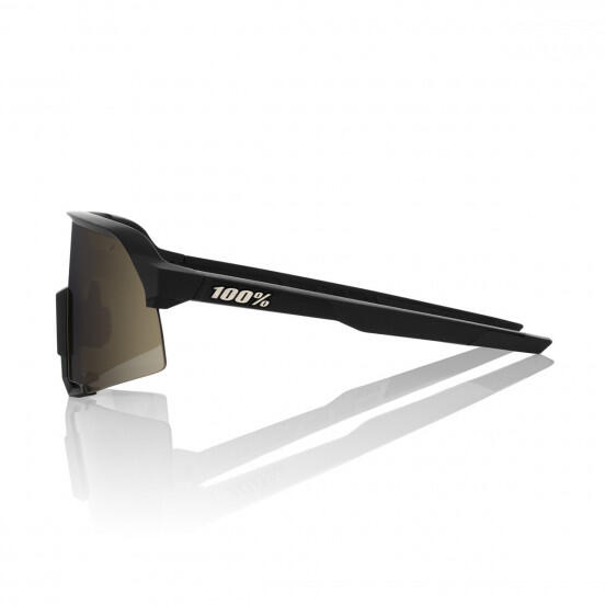 Brille S3 Soft Tact Black-Soft Gold Mirror Lens 3/5