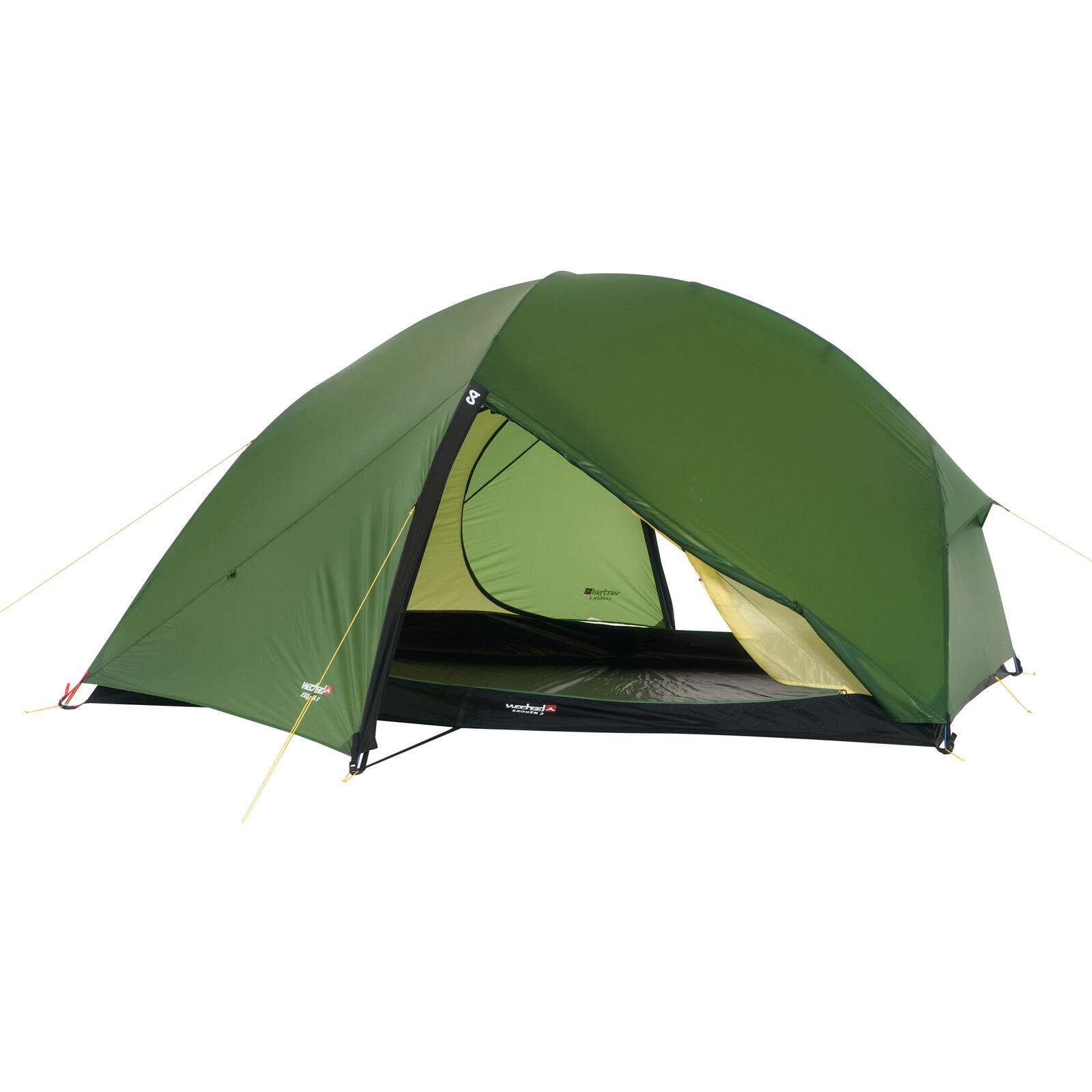 Trekkingzelt Exogen 3 Personen Geodät Camping Fahrrad Biwak Zelt 2,5 kg 3/7