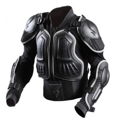 P.i.b. trickx rugbeschermer voor kinderen zwart/grijs 1.5