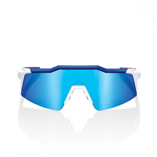 Brille Speedcraft SL Matte White/Metallic Blue-HiPER Blue Multilayer Mirror Lens 2/4