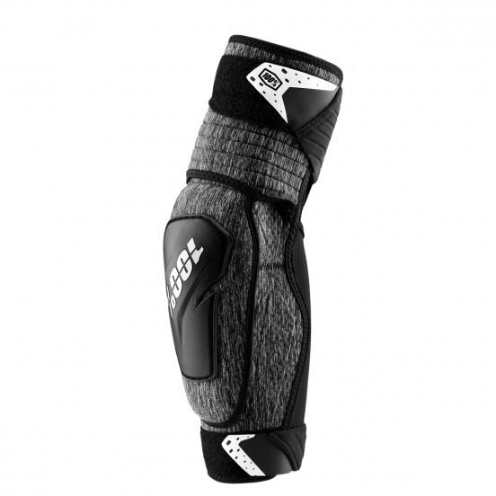100% 100% Fortis Elbow Guard Grey Heather / Black