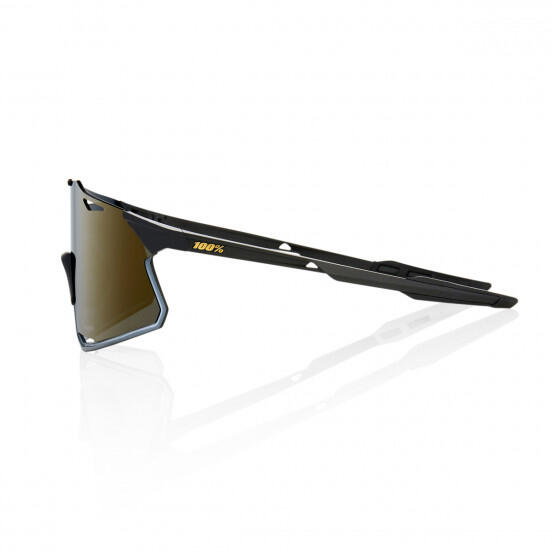Brille Hypercraft Matte Black-Soft Gold Mirror Lens 2/3