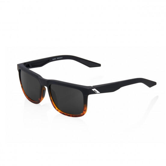 100% Occhiali Blake Soft Tact Fade Black-Havana-Black Lens