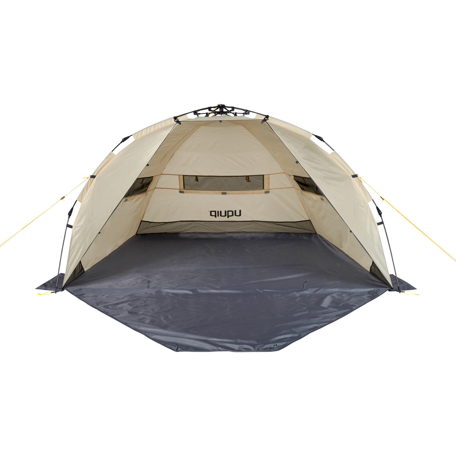 Automatik Strandmuschel Speedy XL Strandzelt Reise Wind Sonnen Schutz UV50 4/5