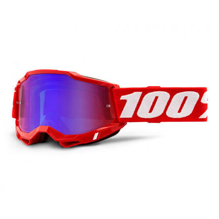 Goggle Accuri 2 Neon Red - Mirror Red/Blue