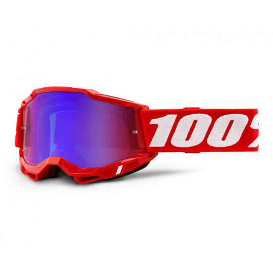 Goggle Accuri 2 Neon Red - Mirror Red/Blue