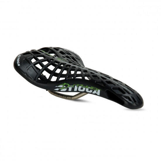 Tioga D-Spyder Origineel zadel (rails) Zwart