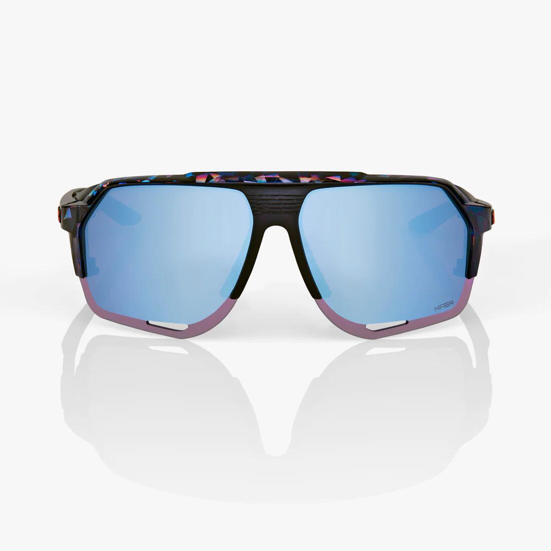 Brille Norvik Black Holographic - HiPER Blue Multilayer Mirror Lens 2/3