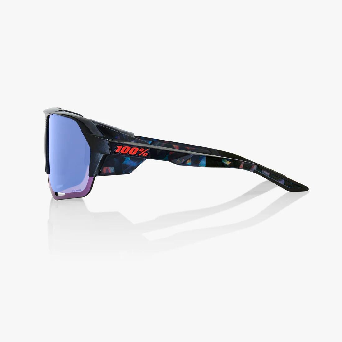 Brille Norvik Black Holographic - HiPER Blue Multilayer Mirror Lens 3/3