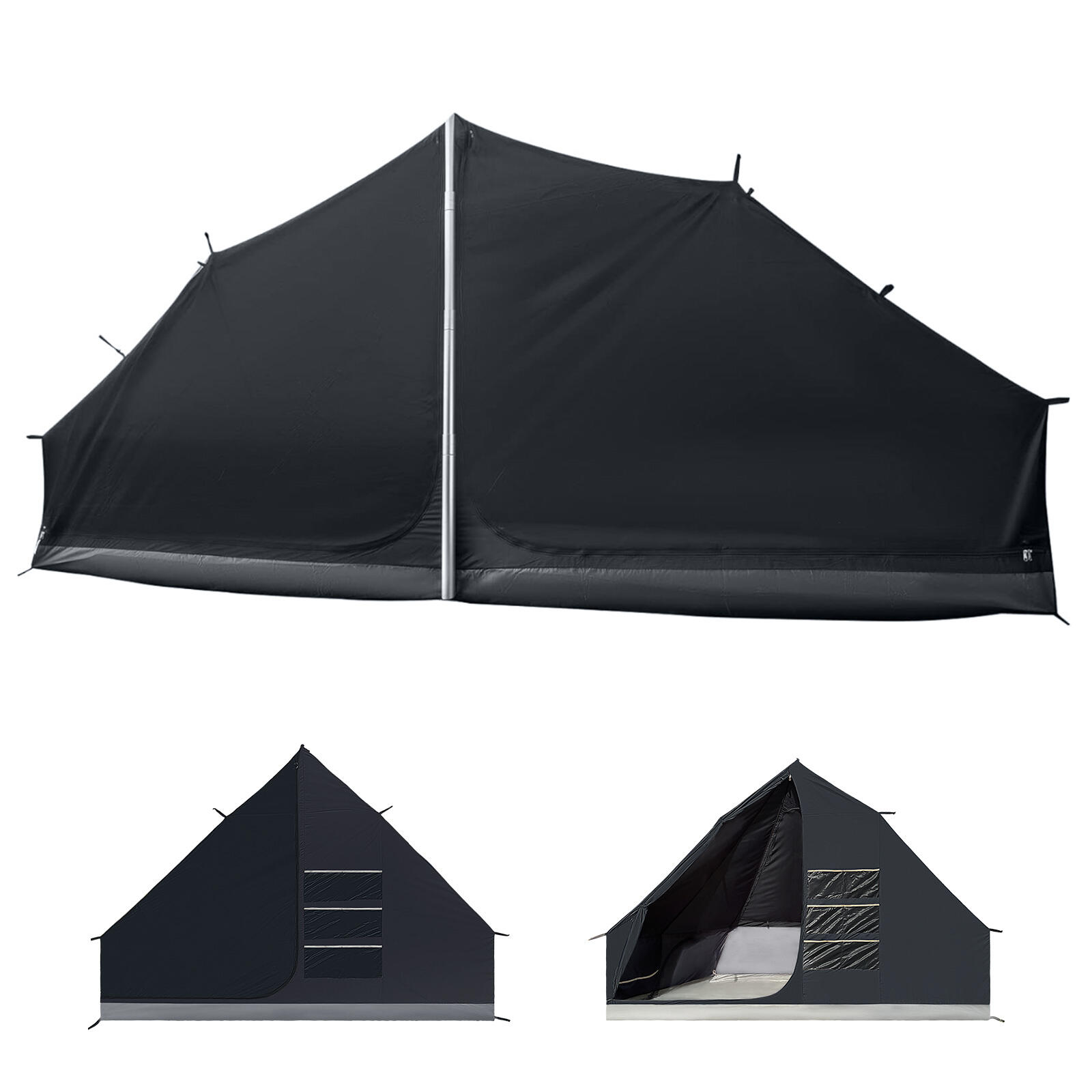 Tente intérieure Pour Khan Villa 2 personnes cabine Glamping de camping 3/7