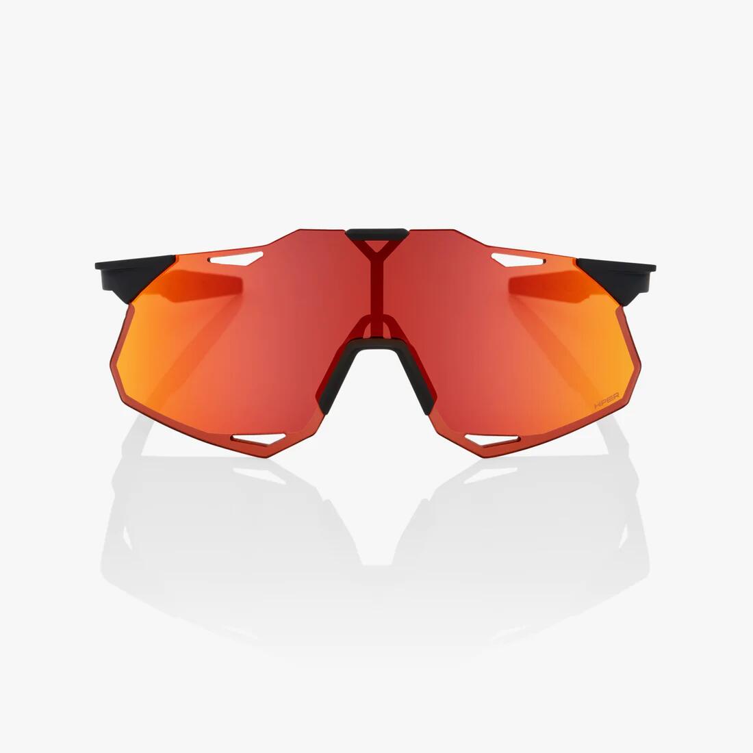 HYPERCRAFT XS - Soft Tact Black - HiPER Red Multilayer Mirror Lens 2/4