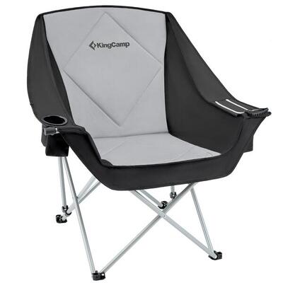 Opvouwbare campingstoel relax stoel koeltas 136 kg