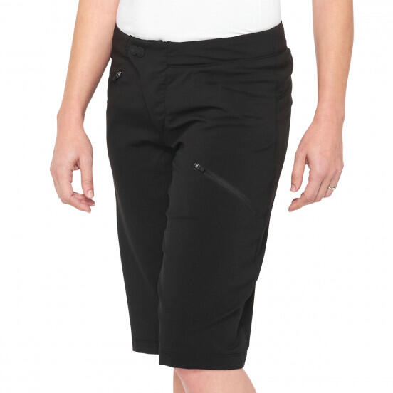 100% - Short Ridecamp Femme W/liner Sp22 Noir - Short De Vélo - Noir -  Xl - Decathlon