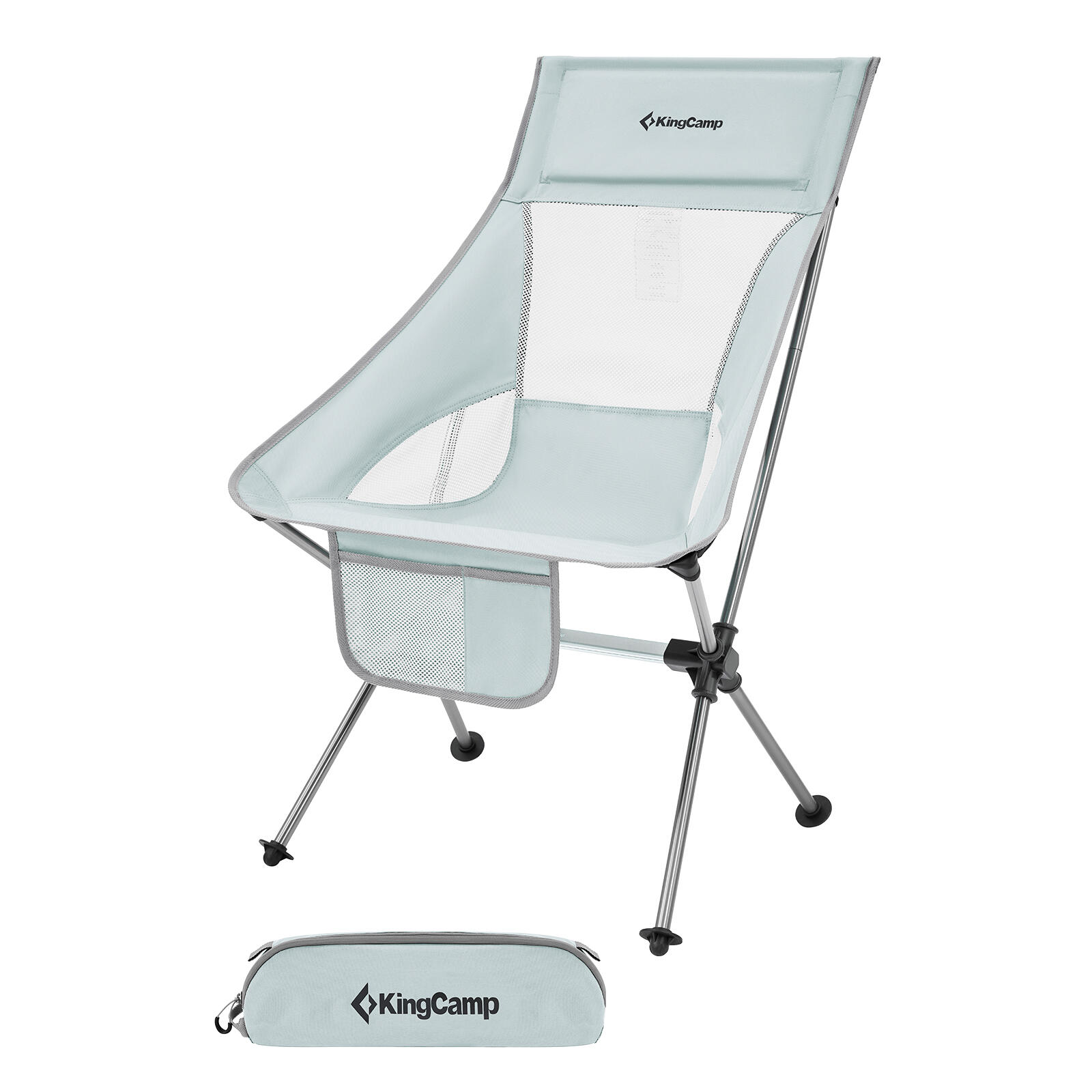 Sedia da Campeggio Logan pieghevole spiaggia Alluminio leggero 150 kg 3/7