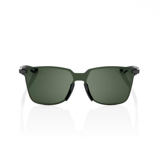 Brille Legere Square Matte Black-Grey Green