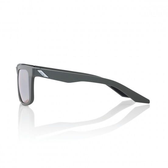 BLAKE - Soft Tact Cool Grey - HiPER Crimson Silver Mirror Lens 3/3