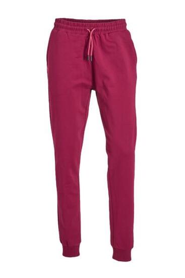 Redwood - Joggingbroek Dames - Sweat Joggingsbroek - Rood - Maat: 42