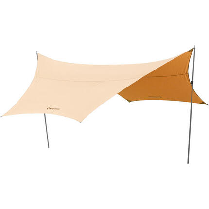Tarp Voile d'ombrage Tagounit Camping Protection Vent Devant Tente Bâche Coton