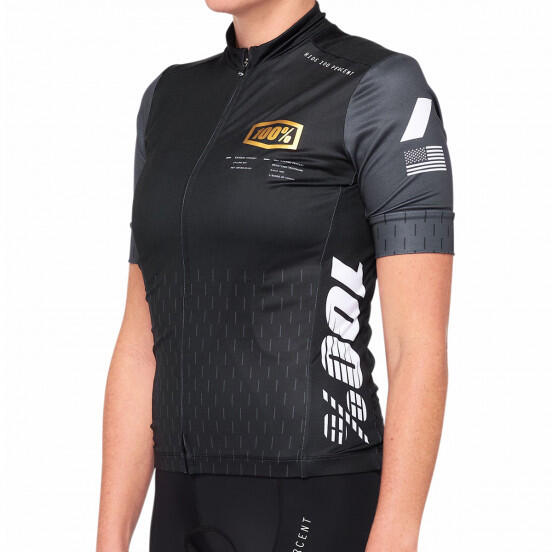 Jersey EXCEEDA Women Black/Charcoal 1/2