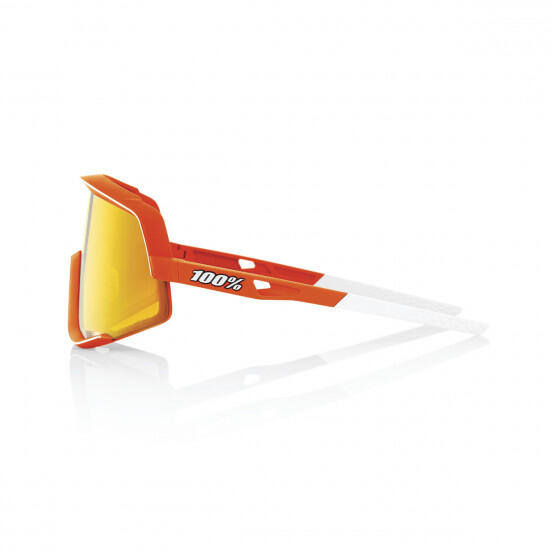 Brille Glendale Soft Tact Neon Orange-HiPER Red Multilayer Mirror Lens 3/3