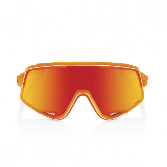 Brille Glendale Soft Tact Neon Orange-HiPER Red Multilayer Mirror Lens 2/3