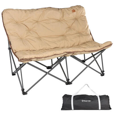 Camping Sofa Lindon Relax Doppel Lounge Stuhl 2Personen Faltstuhl Couch