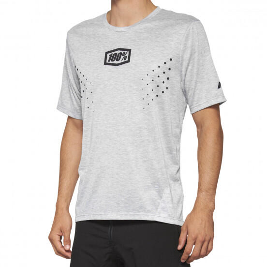 100% - Airmatic Mesh Sp22 Gris - Maillot Manches Courtes - Gris - 48 Xl - Decathlon