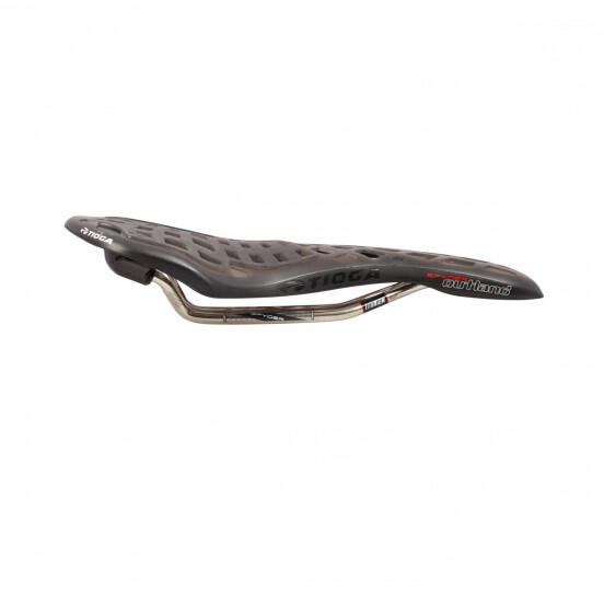 TIOGA Spyder Outland Saddle Titane Black 2/3