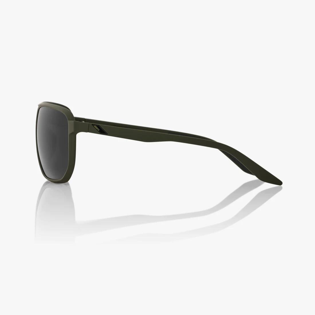 Brille Konnor Soft Tact Army Green-Smoke Lens 3/3