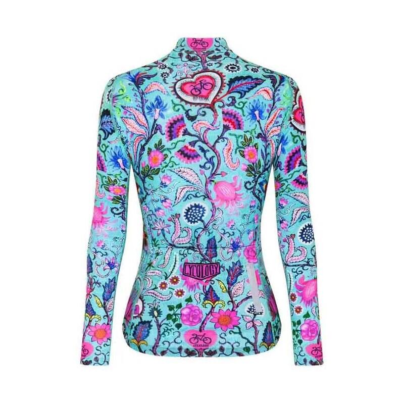 Maillot ciclismo verano manga larga Secret Garden Lightweight Mujer 2/4
