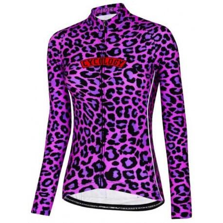 Maillot ciclismo manga larga Kitty Mujer