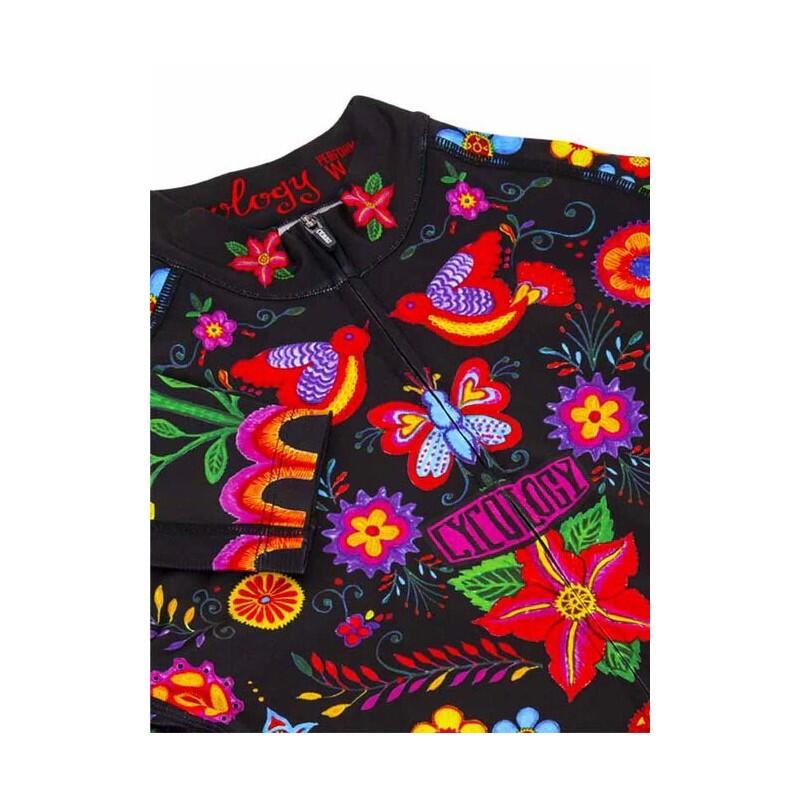Maillot verano ciclismo manga larga Frida Lightweight Mujer 3/4