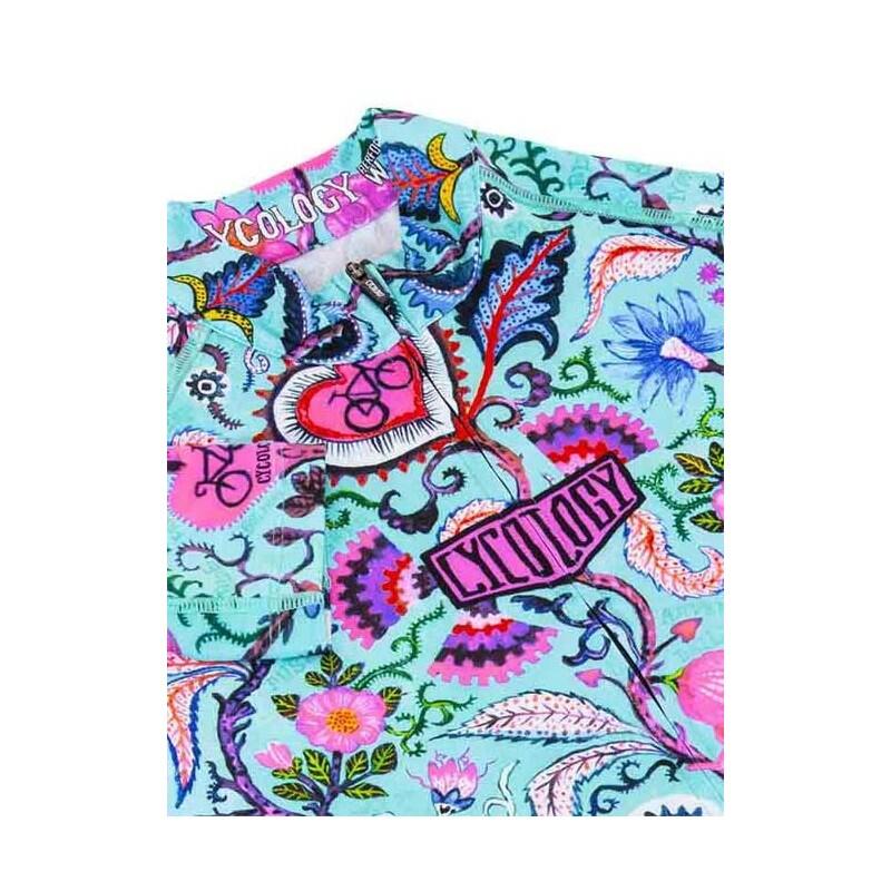 Maillot ciclismo verano manga larga Secret Garden Lightweight Mujer 4/4