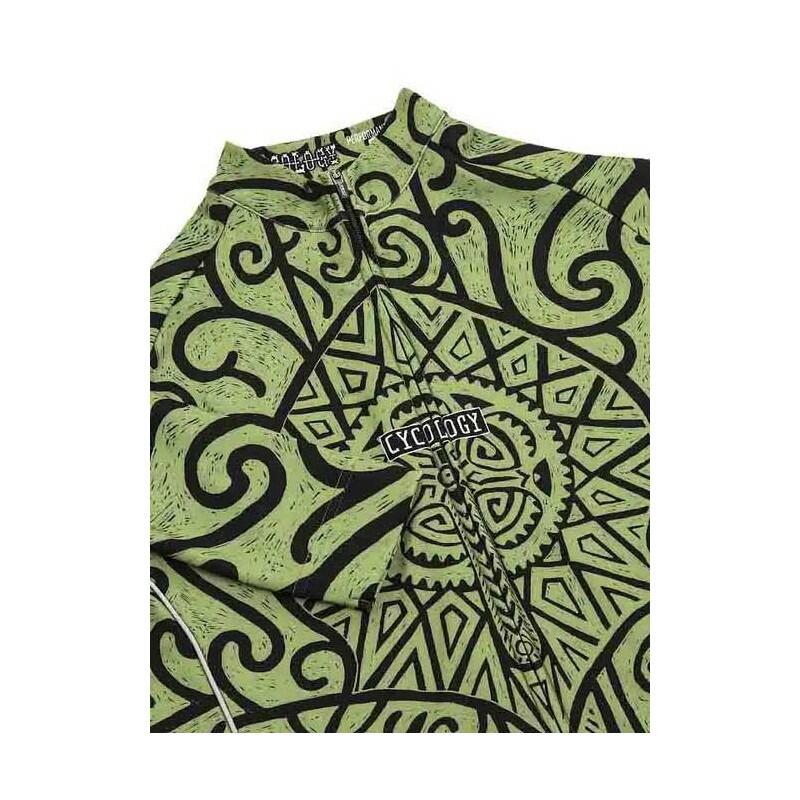 Maillot ciclismo manga larga Zanzibar Green Hombre 3/5
