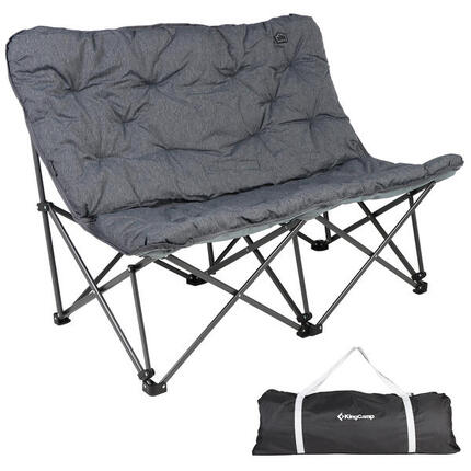 Camping Sofa Lindon Relax Doppel Lounge Stuhl 2Personen Faltstuhl Couch